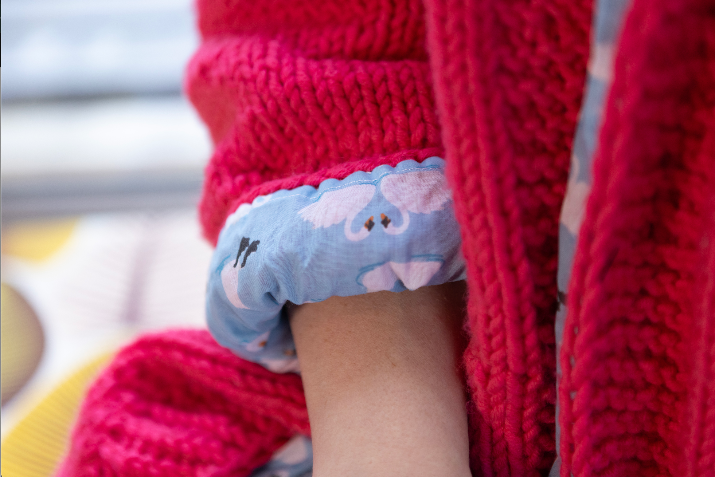 Swans in Love Chunky Cardigan